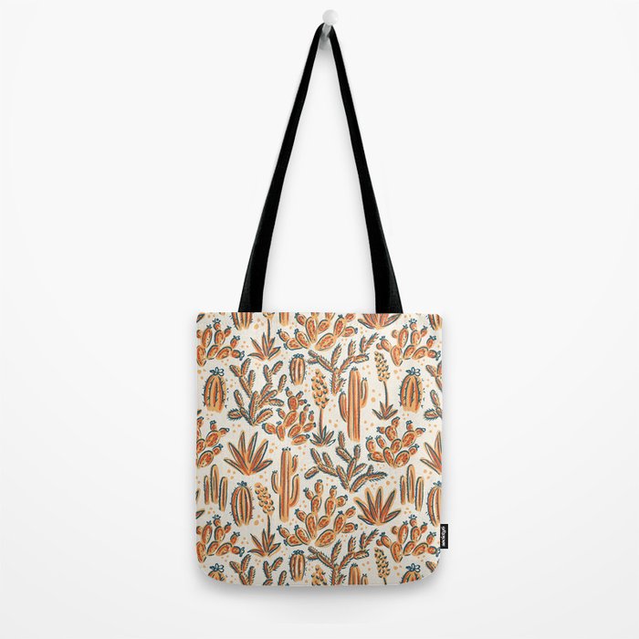 Cactus Desert - vintage primary  Tote Bag Gallery Image 2