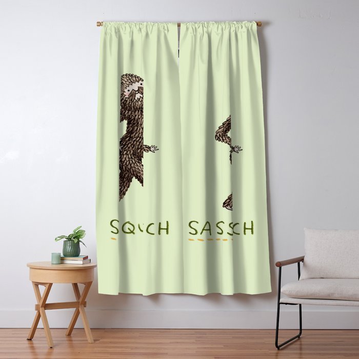 Sassquatch Window Curtain Gallery Image 5