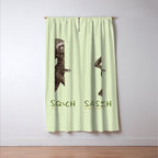 Sassquatch Window Curtain Gallery Image 3