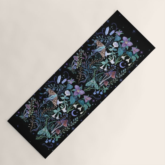 Night Garden Yoga Mat Gallery Image 1