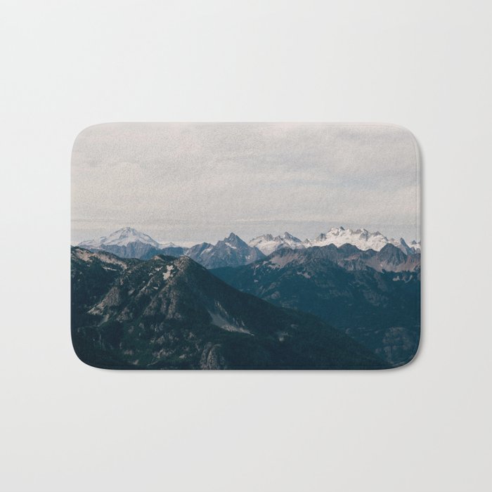 Glacier Peak II Bath Mat Gallery Image 1