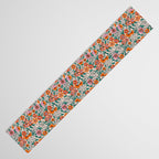 Posey - pink, orange, and teal Table Runner Gallery Image 3