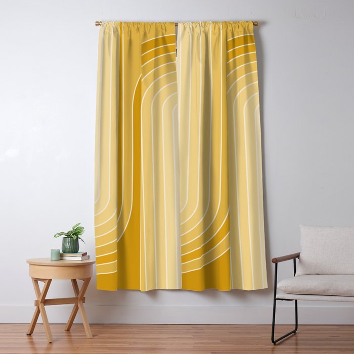 Gradient Curvature VII Window Curtain Gallery Image 5