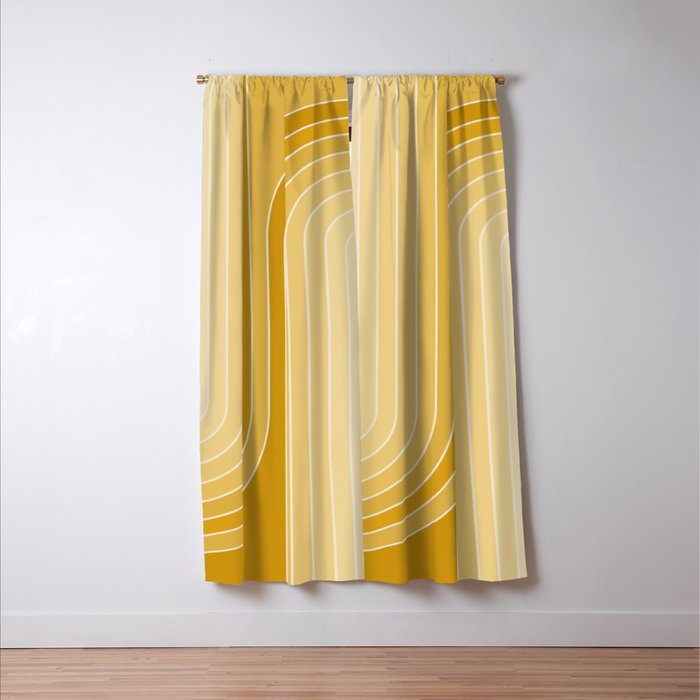 Gradient Curvature VII Window Curtain Gallery Image 3
