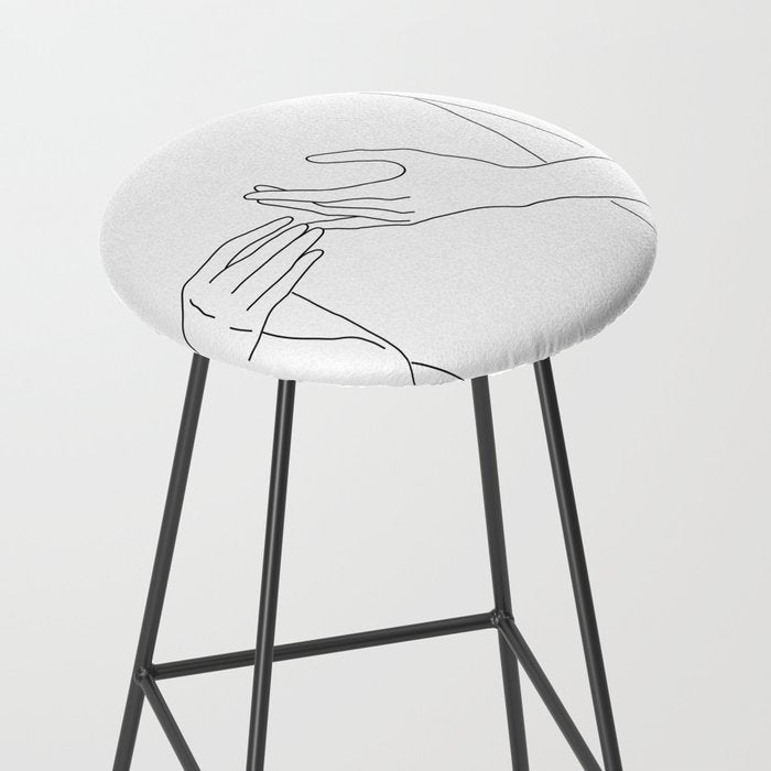 Line Hands 2 Stool Gallery Image 2