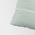 Modern Minimal Line Abstract XXXIX Pillow Sham Gallery Image 4