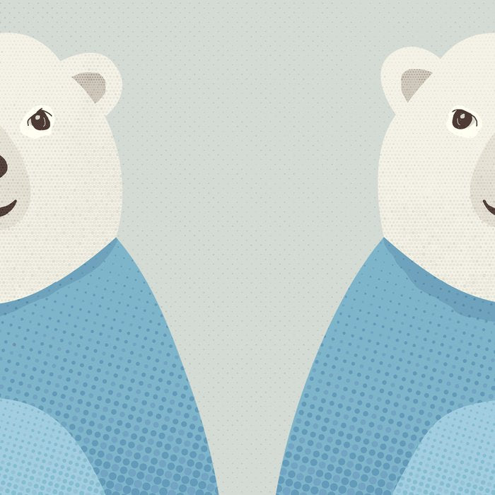 Whimsy Polar Bear, Animal Portrait Coffee Mug Gallery Image 2
