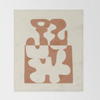 Duality in Motion 7 Throw Blanket Gallery Image 2