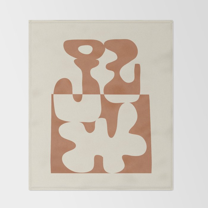 Duality in Motion 7 Throw Blanket Gallery Image 2