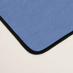 Libra Sign in Warm Blue | Zodiac Series Desk Mat Gallery Image 4