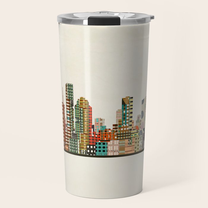 houston texas skyline Travel Mug Gallery Image 1