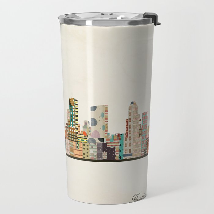 houston texas skyline Travel Mug Gallery Image 2