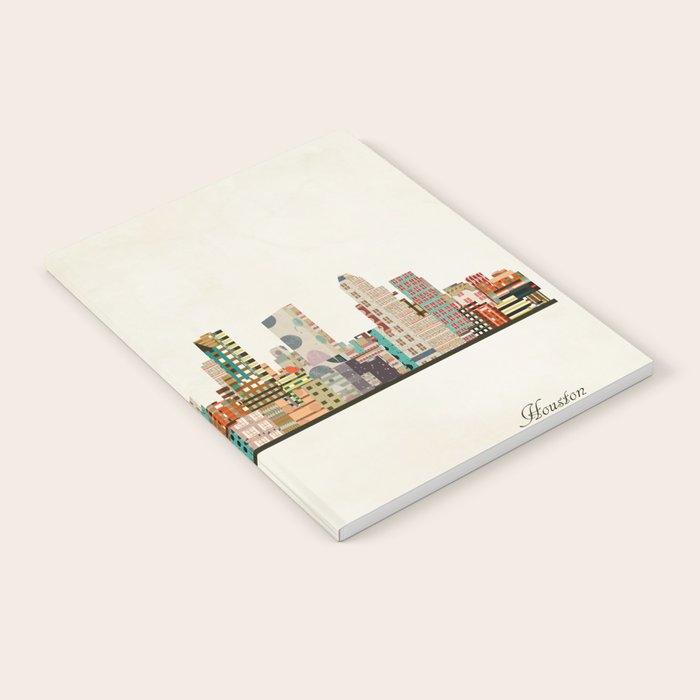 houston texas skyline Notebook Gallery Image 2