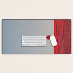 Everything was Red Desk Mat Gallery Image 1