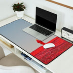 Everything was Red Desk Mat Gallery Image 2