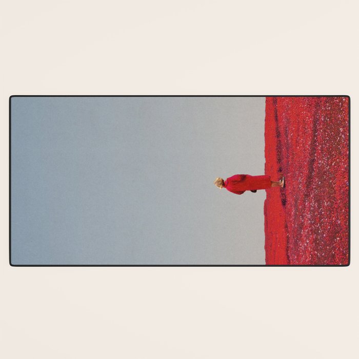 Everything was Red Desk Mat Gallery Image 3