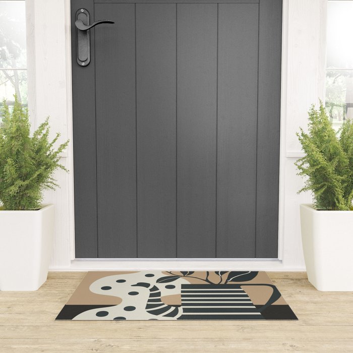 Teapot Garden 8 Welcome Mat Gallery Image 3
