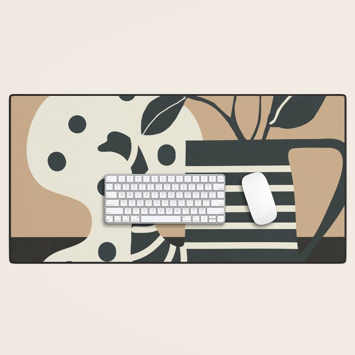 Teapot Garden 8 Desk Mat Gallery Image 1