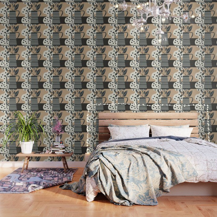 Teapot Garden 8 Wallpaper Gallery Image 3