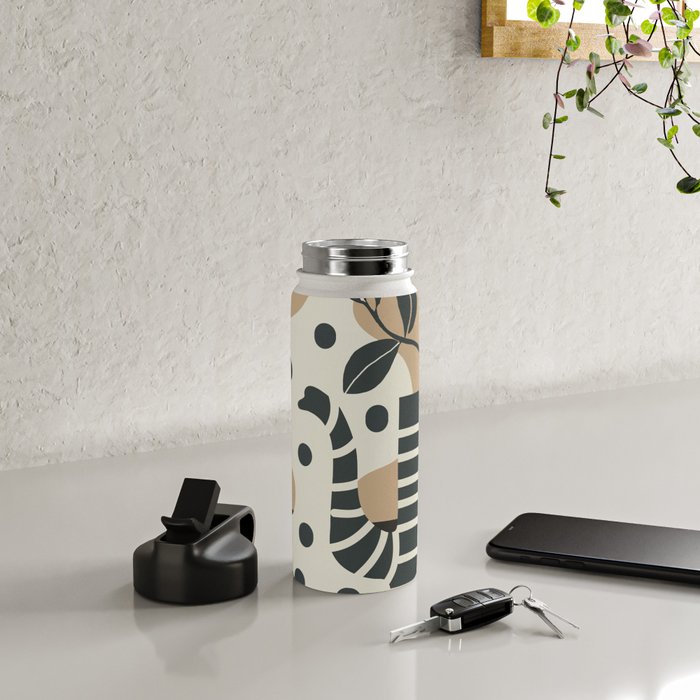 Teapot Garden 8 Water Bottle Gallery Image 4