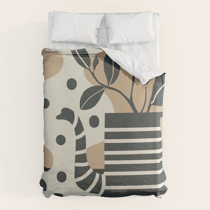 Teapot Garden 8 Duvet Cover Gallery Image 1