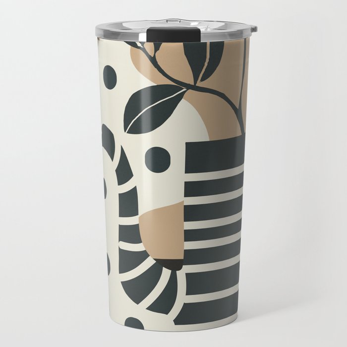 Teapot Garden 8 Travel Mug Gallery Image 1