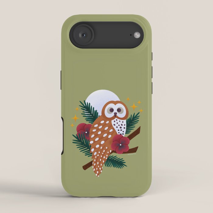 Owl - Crepuscular Critters iPhone Case Gallery Image 2