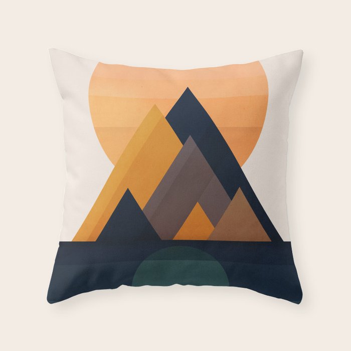 Twin Sun Throw Pillow Gallery Image 6