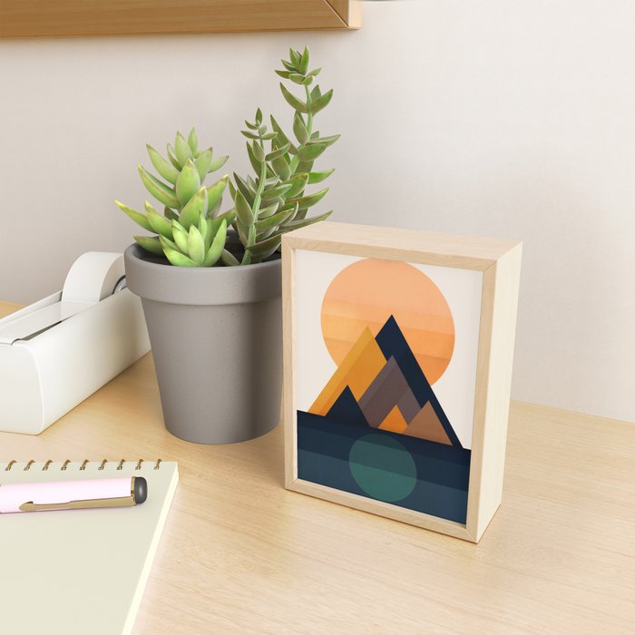 Twin Sun Mini Art Print Gallery Image 2