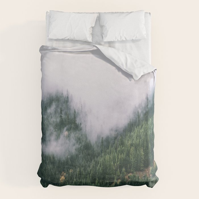 Forest Fog VIII Duvet Cover Gallery Image 1