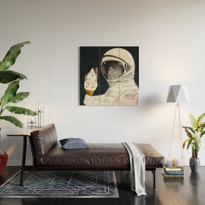 space cone Wood Wall Art Gallery Image 2