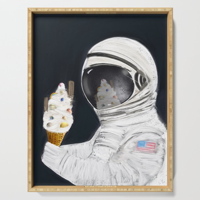 space cone Serving Tray Gallery Image 1