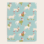Retro Christmas - Winter Dogs Poster Gallery Image 4