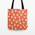 Purrty Paws Tote Bag Gallery Image 1