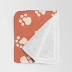 Purrty Paws Throw Blanket Gallery Image 3