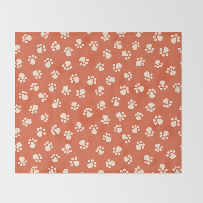 Purrty Paws Throw Blanket Gallery Image 2