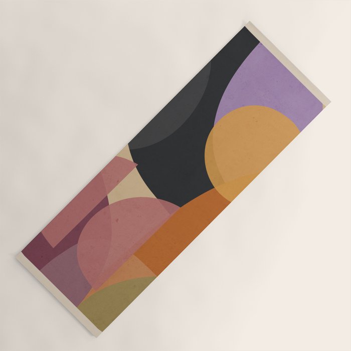 Modern Abstract Art 80 Yoga Mat Gallery Image 1