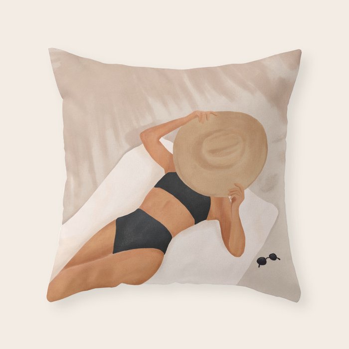 That Summer Feeling II Throw Pillow Gallery Image 6