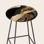 Copper and Gold Mountains Stool Gallery Image 2