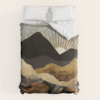 Copper and Gold Mountains Duvet Cover Gallery Image 6