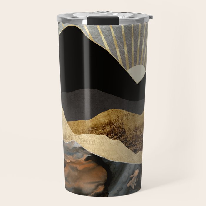 Copper and Gold Mountains Travel Mug Gallery Image 1