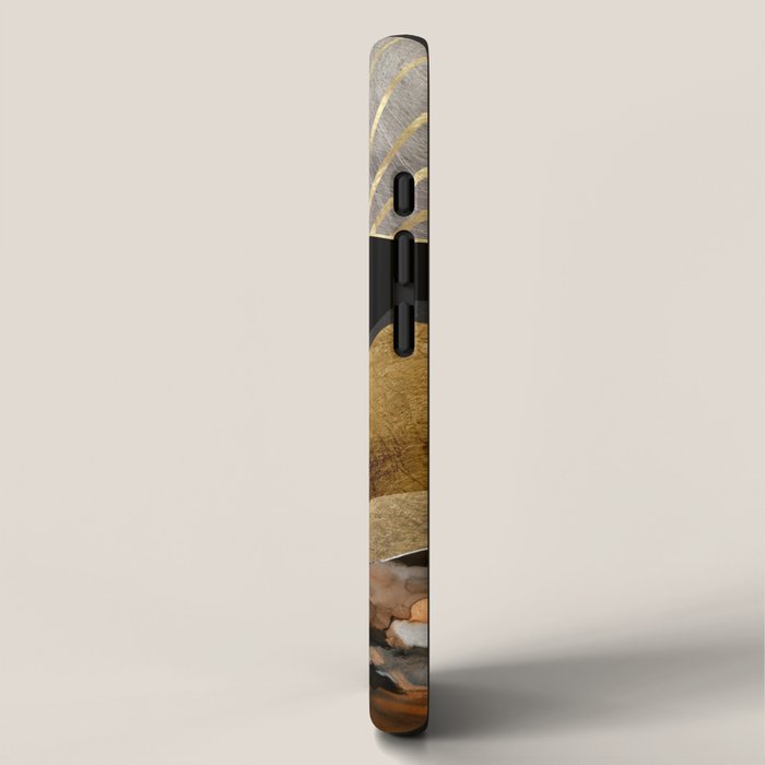 Copper and Gold Mountains iPhone Case Gallery Image 2