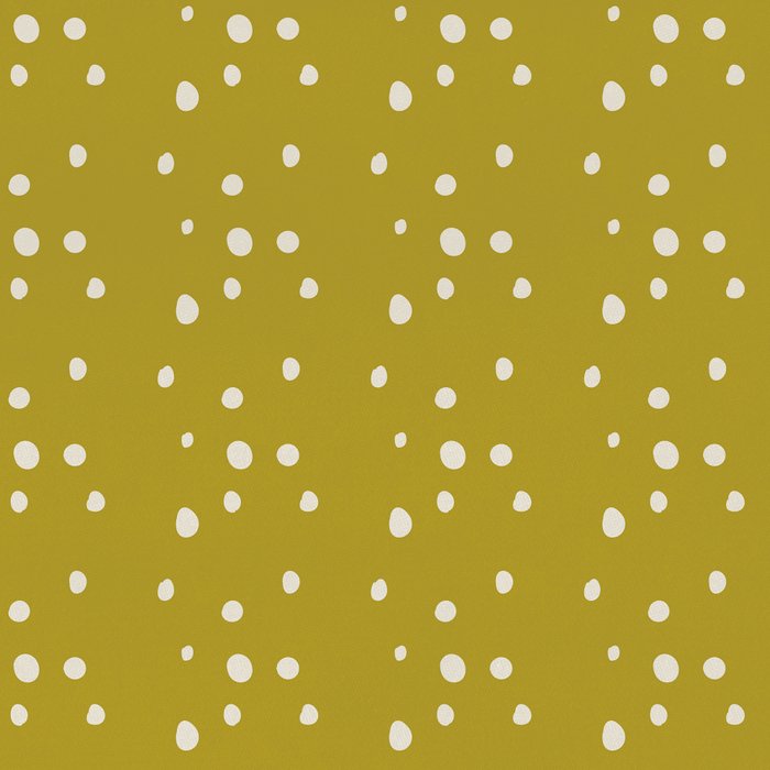Chartreuse Snow Dots Coffee Mug Gallery Image 2