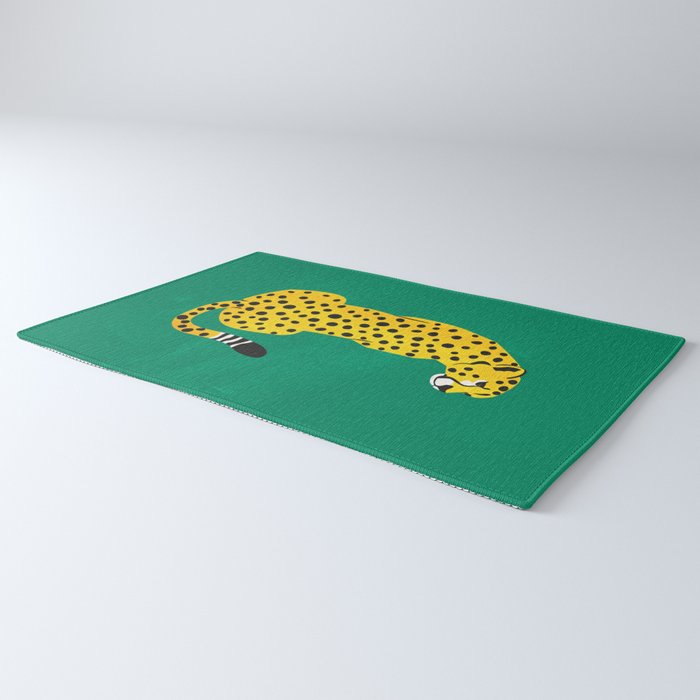 The Stare: Golden Cheetah Edition Rug Gallery Image 3