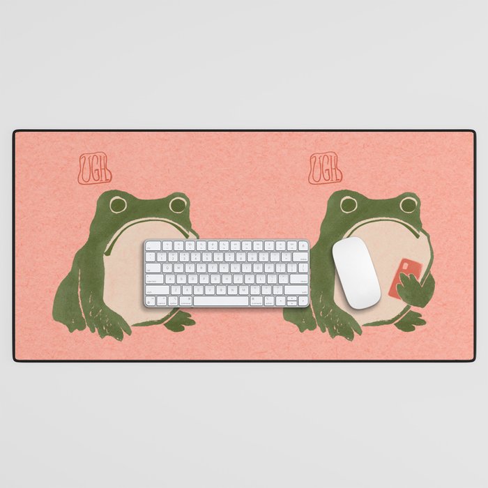 Ugh Matsumoto Hoji Frog Desk Mat Gallery Image 1