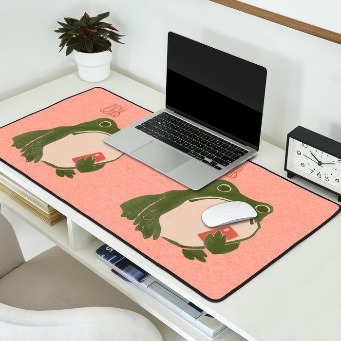 Ugh Matsumoto Hoji Frog Desk Mat Gallery Image 2