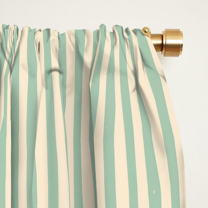 Retro Olive Bowl Illustration Window Curtain Gallery Image 2