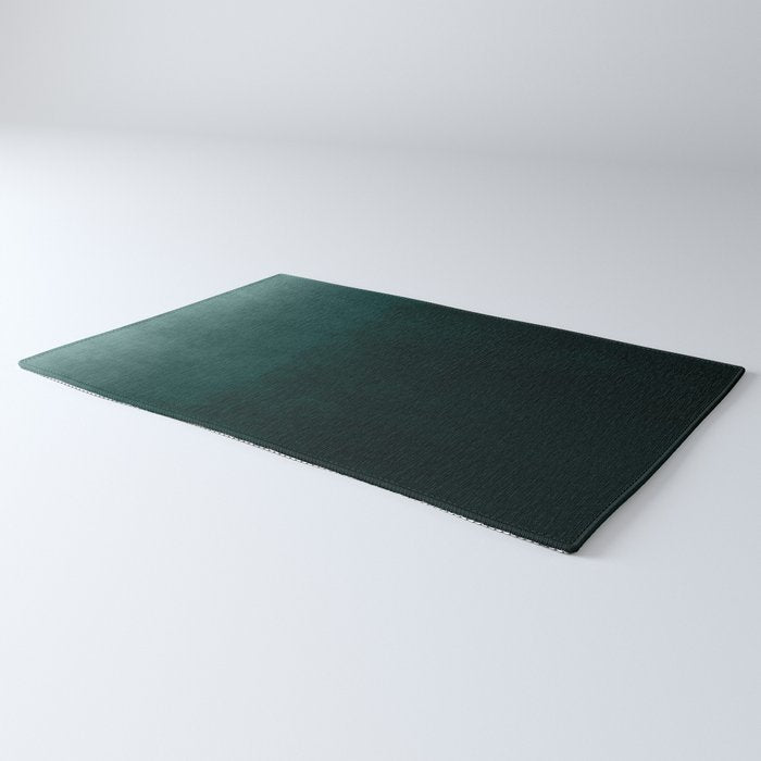 Ombre Emerald Rug Gallery Image 3
