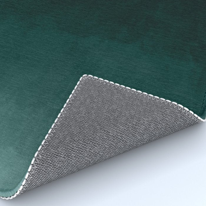 Ombre Emerald Rug Gallery Image 4