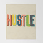 Hustle Throw Blanket Gallery Image 2